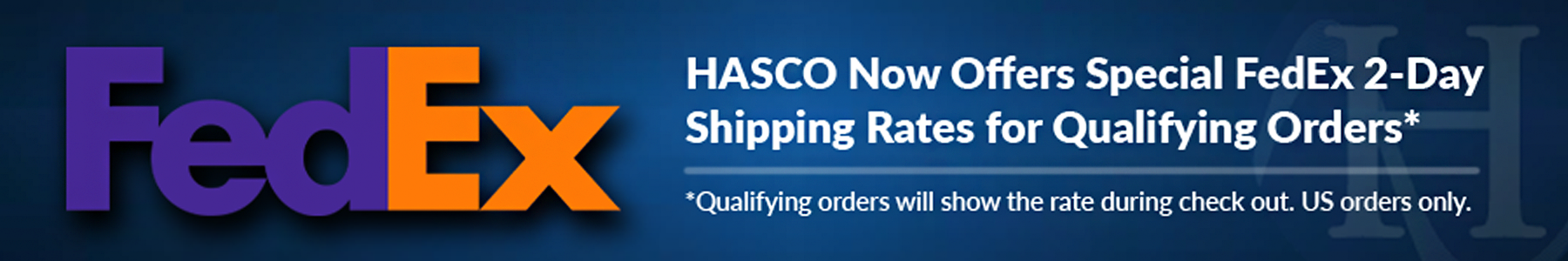 FedEx 2-Day Shipping Rates for Qualifying Orders